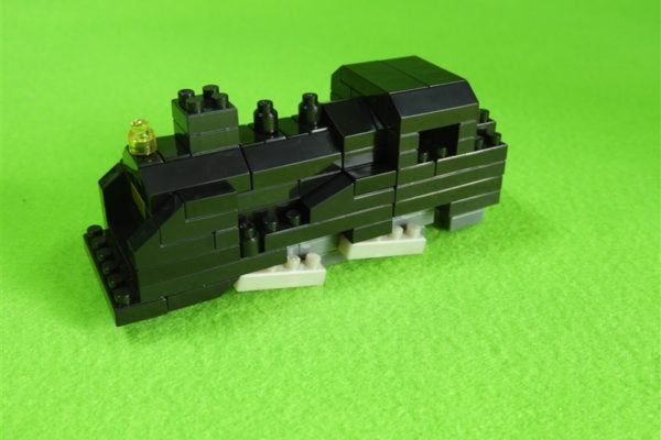 ダイソープチブロックC11形蒸気機関車の作り方！説明書あり