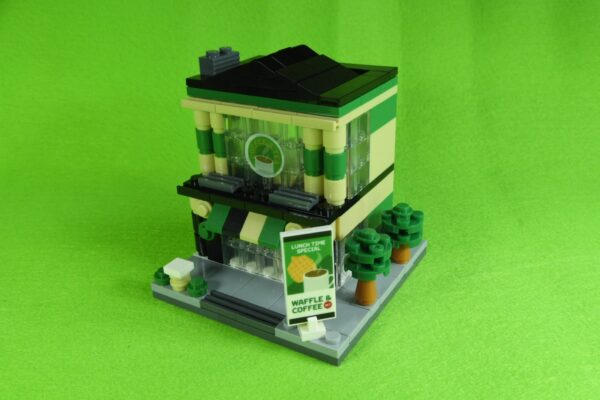 ダイソー建物ブロック★カフェの作り方　※説明書あり　