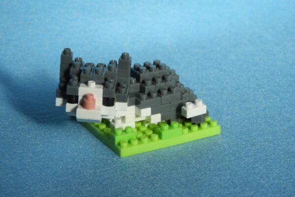 ダイソープチブロック★こねこ（犬・猫のなかま12）の作り方　※説明書あり　