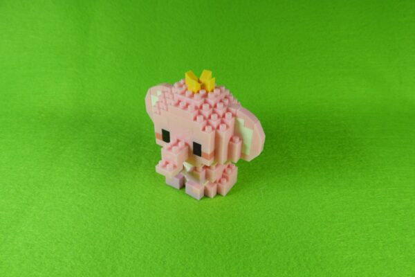 ダイソー★プチサイズのブロック　ゾウの作り方　※説明書あり　