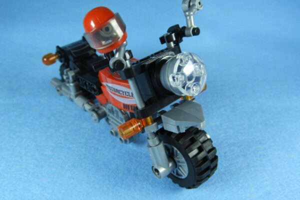 ダイソー★乗り物ブロック(3)  バイクの作り方パート１　※説明書あり