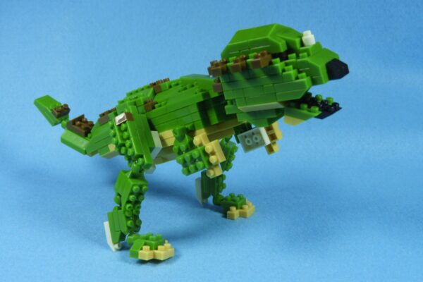 ダイソープチブロック★DXパキケファロサウルスの作り方　※説明書あり　