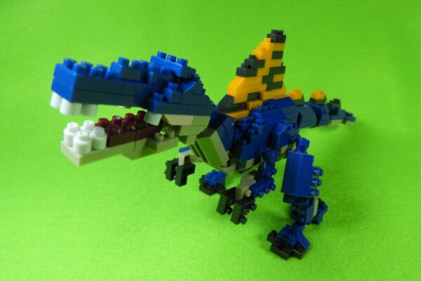 ダイソープチブロック★DXスピノサウルスの作り方　※説明書あり　