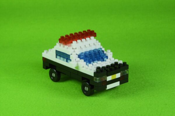 ダイソー★プチブロック　パトカーの作り方　※説明書あり