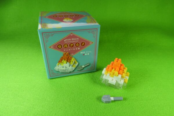 セリア★キッズブロック・マンゴーかき氷（台湾グルメ）の作り方　※説明書あり