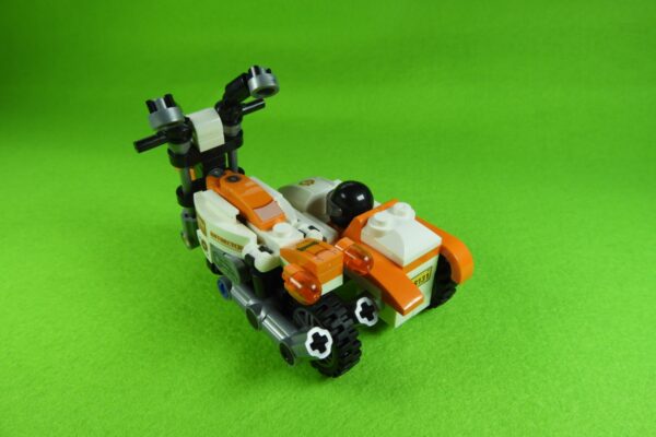 ダイソー★乗り物ブロック(4) サイドカーの作り方 Part2　※説明書あり