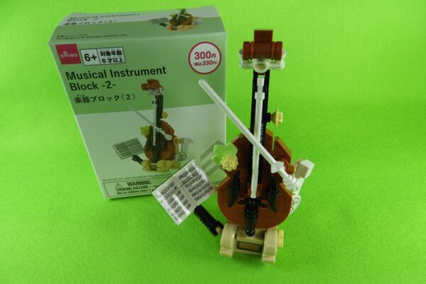 ダイソー★楽器ブロック(2) チェロの作り方・パート１　※説明書あり